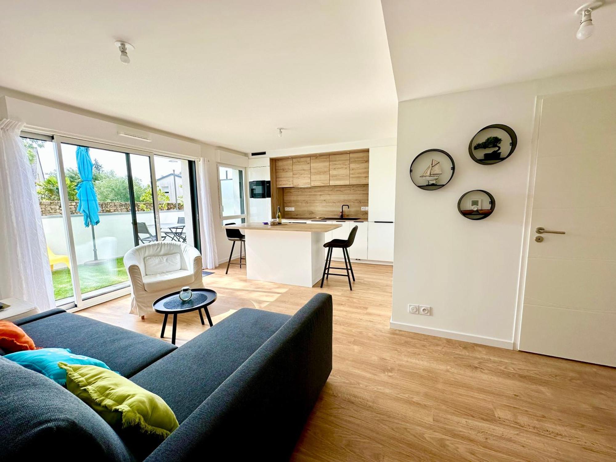 Golfe Du Morbihan 2 Pieces Plain-pied Terrasse *